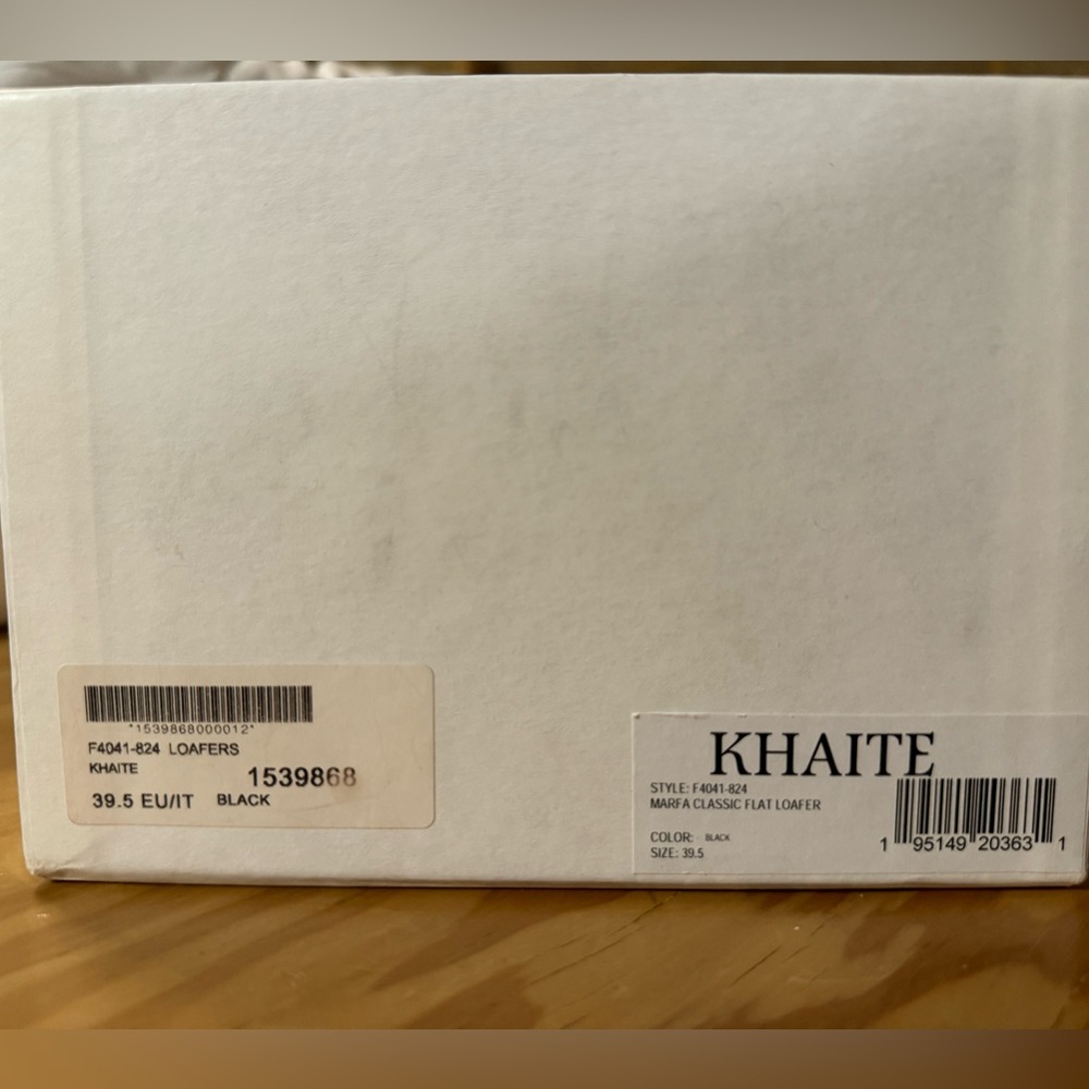 KHAITE LOAFERS - Sample Shoe - EU 39.5 - Picture 10 of 12